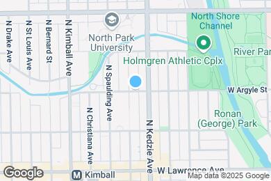 Map image of the property - 3216 W Argyle St