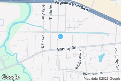 Map image of the property - 116 S Budding Ave