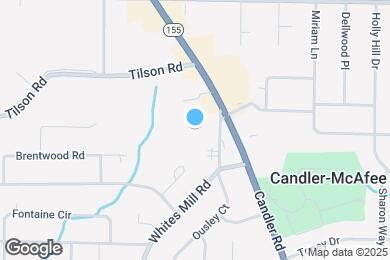 Map image of the property - Candler Forrest Apartments