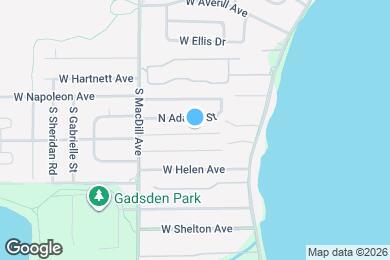 Map image of the property - 3011 W Van Buren Dr