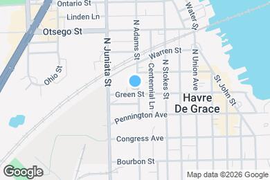 Map image of the property - 701 Green St