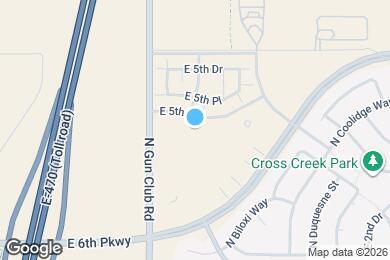 Map image of the property - 374 N Addison Way