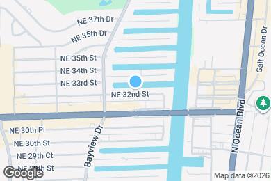 Map image of the property - 2841 NE 32nd St