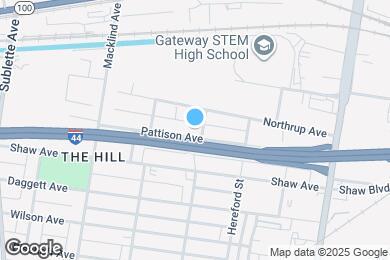 Map image of the property - 5207 Pattison Ave