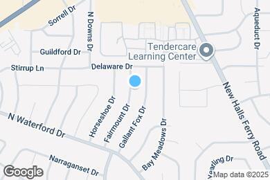 Map image of the property - 1670 Fairmount Dr