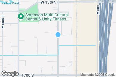 Map image of the property - 1486 W 700 S