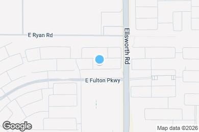 Map image of the property - 20698 E Canary Way