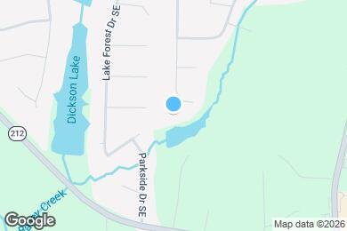 Map image of the property - 4801 Cedar Lake Dr SE