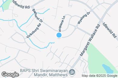 Map image of the property - 5420 Wyalong Dr