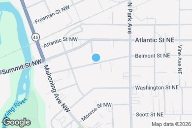 Map image of the property - 265 Belmont St NW