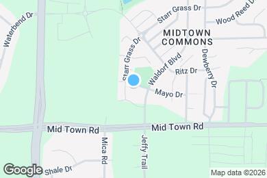 Map image of the property - 8201 Mayo Dr