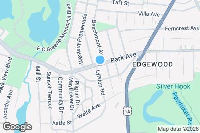 Map image of the property - 224 Park Ave