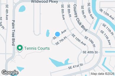 Map image of the property - 3832 SE 7th Ave