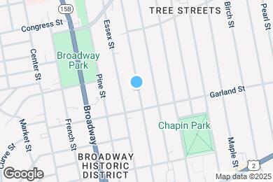 Map image of the property - 154 Grove St