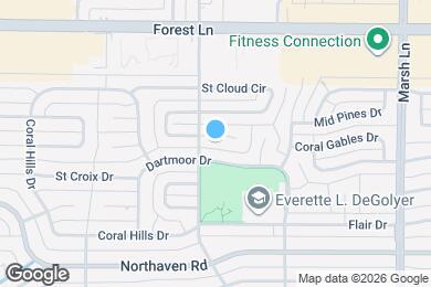 Map image of the property - 3414 Winged Foot Ct