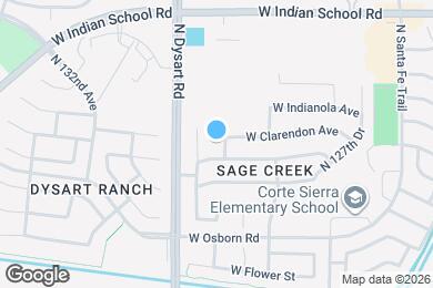 Map image of the property - 3506 N 130th Ave