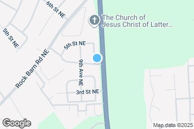 Map image of the property - 1031 4th St