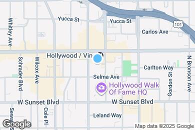 Map image of the property - 6250 Hollywood Blvd