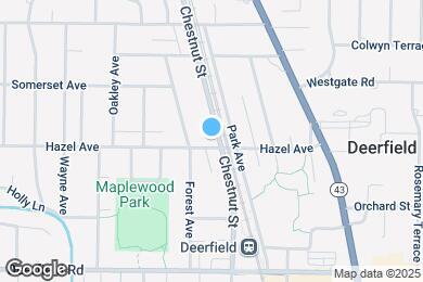 Map image of the property - 932 Hazel Ave