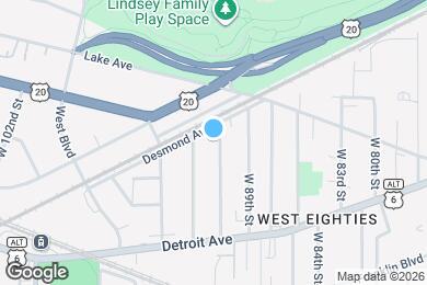 Map image of the property - 1290 W 91st St