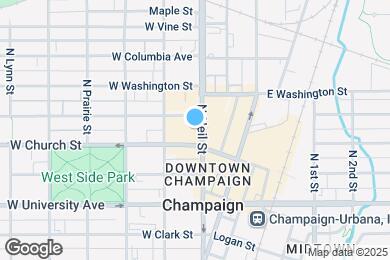 Map image of the property - 301 N Neil St