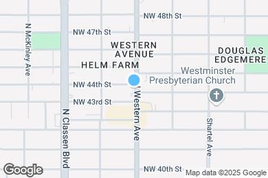 Map image of the property - 4417 N Western Ave