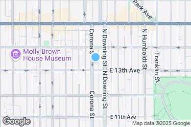 Map image of the property - 1326 Corona