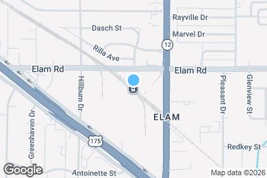 Map image of the property - 8008 Elam Rd