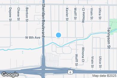 Map image of the property - 5062 W 8th Ave