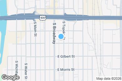 Map image of the property - 833 Topeka