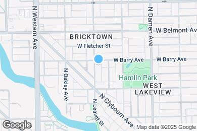 Map image of the property - 3051 N Leavitt St
