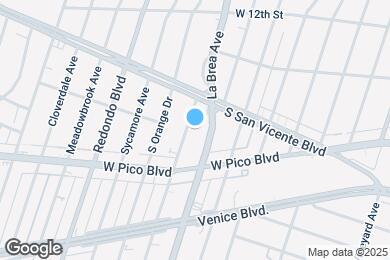 Map image of the property - 1336 S Mansfield Ave