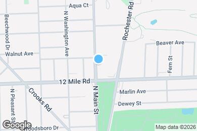 Map image of the property - Royal Oak Crossings at Main