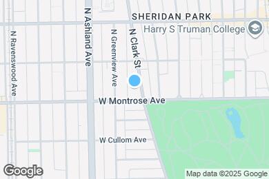 Map image of the property - 4414 N Clark St