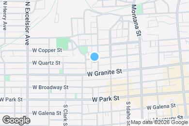 Map image of the property - 217 N Jackson