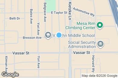 Map image of the property - 1005 Cordone Ave