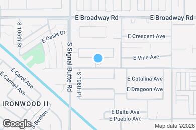 Map image of the property - 10910 E Wier Ave
