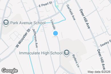 Map image of the property - 40 Lincoln Ave
