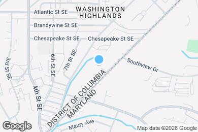 Map image of the property - 800 Southern Avenue