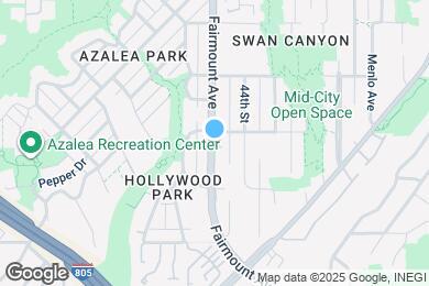 Map image of the property - 2579 Fairmount Ave