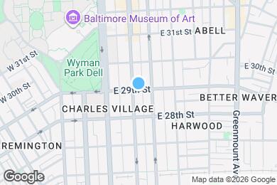Map image of the property - 2843 St Paul St