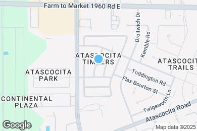 Map image of the property - 18718 Timber Trace Dr