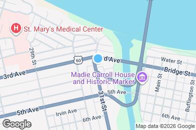 Map image of the property - 320 31st St