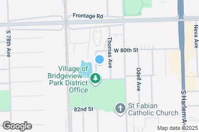 Map image of the property - 8029 Beloit Ave