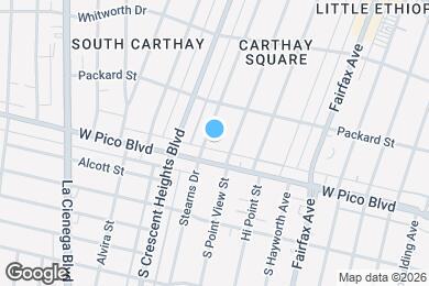 Map image of the property - 1242 Stearns Dr