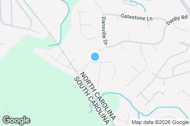 Map image of the property - 13808 Dannemara Dr