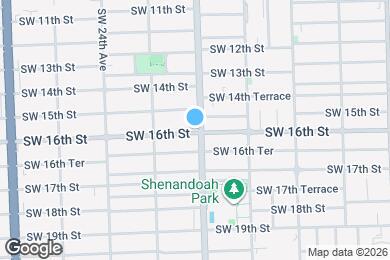 Map image of the property - 1540 SW 22nd Ave