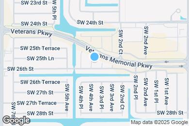 Map image of the property - 2543 SW 4th Ave