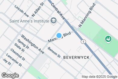 Map image of the property - 409 Manning Blvd