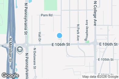 Map image of the property - 10604 Central Ave